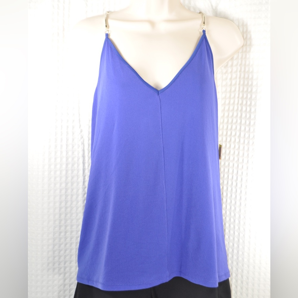 NWT Rachel Roy Crossover Tank in African Violet Color. Women’s Size Medium